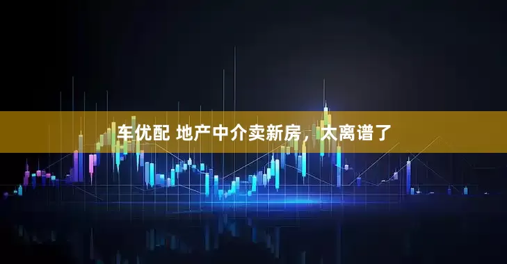 车优配 地产中介卖新房，太离谱了